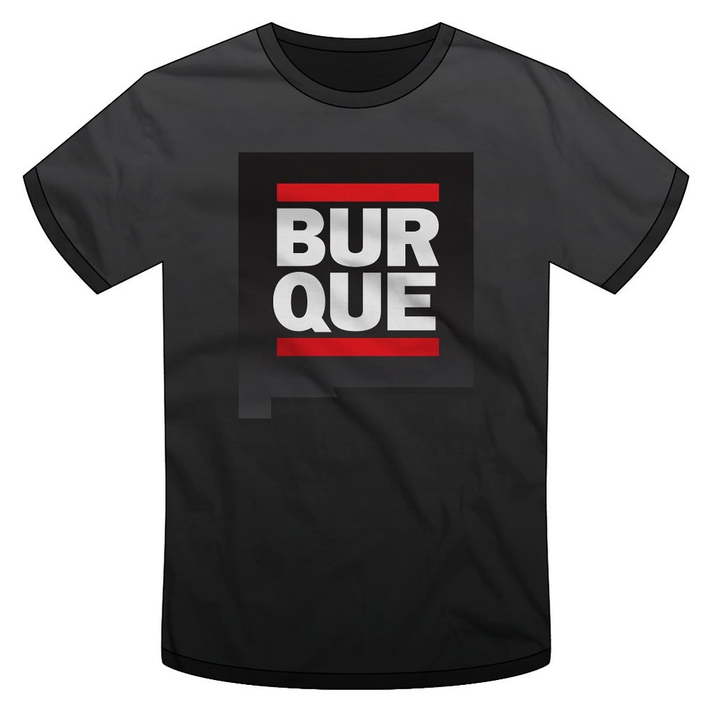 Albuquerque RUN BURQUE, Burqueño, Hip Hop T-shirt